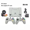 Retro Classic Game Console 648 Arcade Game Console med joysticks RS-70 Mini High Definition Hem TV-spelkonsol NES SEGA FC