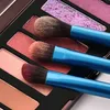 12pcs/lot makeup brush gem blue makeup bag blush brush eye shadow brush nano nylon hair high-end