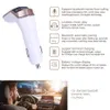 Transmetteur FM S9 Kit de voiture Bluetooth Adaptateur radio FM mains libres LED Adaptateur Bluetooth de voiture Prise en charge de la carte TF Entrée / sortie AUX avec boîte de vente au détail