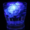 Polycherome Flash Ice Cube Cube Flash Colors Light Up Piombo Ice Cube per Bevanda Bianco Notte notturno Light Light Light Lights Rock For Bar Club Pub