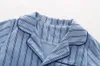 아동 의류 세트 여름 아기 소년 의류 2019 잠옷 잠옷 StripeTop + 바지 세트 2Pcs 아동복 정장