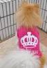جودة عالية الكلب كلب الملابس سترة زي معطف الصيف تنفس الملابس القطط تيدي bichon الكلب الملابس xs / s / m / l