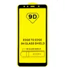 Tampa completa 6D / 9D Protetor de tela de vidro temperado AB Borda de cola para borda para Samsung Galaxy S7 M10 M20 J8 J8 Plus A8S A30 A50 100 pcs / lote