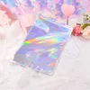 35 * 40cm Auto-selo adesivo Bolsas Mensageiro Laser Holographic plástico Poly Envelope de envio Mailer Postal Mailing Bags cosmética underwear