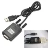 200PCS USB till 9 Pin 9pin RS232 RS-232 Seriell port Com Adapter Kabelomvandlare Y-105 USB till Dual Chip DB9 GPS PL23031m / 3FT