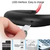 Draagbare USB oplaadbare nekband luie nek hangende dubbele koeling mini fan sport 360 graden