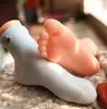 Real Female Child Foot Art Mannequin Display Blood Vesse Silicone Photography Silk Stockings Smycken Soft Silica Gel D194