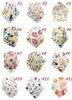 Bavoirs joli bébé Burp tissus alimentation triangle bavoirs coton infantile bavoirs imprimé Animal bébé bavoirs 1000 pcs/lot T2I044