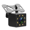 8 LED IR Night Vision Back Camera Wodoodporna Backup Kamera Parking Uniwersalny Szeroki Kąt Zręcznościowy Kamera Widok z tyłu samochodu