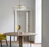 Postmoderne Kupfer Luxus LED Anhänger Lichter Nordic Glas Esszimmer Wohnzimmer Hängen Lampe Schlafzimmer Restaurant Einzigen Kopf Leuchten MYY