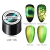 Schönheit LEMOOC 9D Cat Eye Laser Glänzende Bunte UV Gel Nagellack Soak Off UV LED Magnet Nail art Lack lack