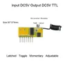 Livraison gratuite DC5V 4CH ASK émetteur RF super hétérodyne + mini module récepteur 315 mhz 433.92 mhz avec code d'apprentissage