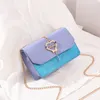 Roze sugao designer schoudertas kleine ketting tas vrouwen crossbody tassen luxe portemonnee dame zak telefoon tassen pu lederen hete verkoop tas bhp