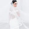 Meerjungfrau-Hochzeitskleider, schulterfrei, einfache Brautkleider, überkreuzte Knöpfe hinten, Weiß, Elfenbein, günstiges bodenlanges Brautkleid292p