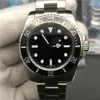 Hot 4 Colors Klockor Herr Safir Svart Keramisk Bezel Rostfritt Stål 40mm 116610LV 116610LN 114060 Automatisk Mekanisk Armbandsur