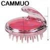 Silikonkopfkörper Massager Shampoo Kopfhaut Massage Pinsel Haarwäsche Kammkörper Duschpinsel Bad Bad Schlampe Massage Pinsel C181223682044