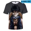 t shirt 2019 luffy One Piece anime 3D Printed Fashion T-shirts Men Summer Short Sleeve 2019 Casual Tshirts zoro sanji cosplay Tee Shirts