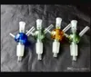 Farbkugel-Dreiwege-Glasbongs-Zubehör, Großhandel für Glas-Wasserpfeifen, Wasserpfeifenrauch