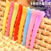 1000pcs/lot Jelly-colored tip clip Candy color duckbill clip color translucent alligator hair clip 8cm hairbows girl hair bows