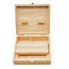 Wood Rollling Tray Tobacco Storage Box Natural Handmade Wood Tobacco and Herbal Storage Box For Smoking Pipe Accessories3448471