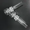 La migliore vendita Domeless Quartz Nail 10mm / 14mm / 18mm femmina maschio quarzo dab chiodo accessori per fumatori per pipa ad acqua bong