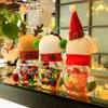 WS Christmas Snowman Plastic Candy Containers Decorative Candy Bottles Holiday