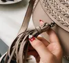 Klasik Vintage Dokuma Eyer Çanta Kadın Çanta Cüzdanlar Süet Örgülü Dana Perçin Püskül Omuz Çantaları Crossbody Messenger çanta