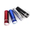 휴대용 9 LED UV 라이트 손전등 하이킹 횃불 알루미늄 합금 돈 감지 LED UV 램프 빛 ZZA328
