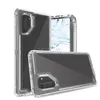 フルカバーの明確な耐震性の透明な衝撃の透明なケースがiPhone 13 12 11 Pro最大6 7 8 Plus XS-MAX XR Samsung S21 S20 Ultra A11 A21 A51 A12 5GハイブリッドPC TPU本体