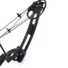 Compound Bow 2 Färg 30-70LBS Bågskytte Förening Bow Set Aluminiumlegering med Bow Tillbehör för utomhusjaktfotografering