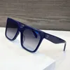 Óculos de sol de luxo de desenhista 40055 Quadrado Quadro Simples Estilo de Venda Populares Óculos Top Quality UV400 Proteção Eyewear com caso
