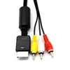 1,8 m audio-video naar 5 RCA AV-kabel voor PS3/PS2 AV Component TV-videokabel, zwart