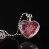 I pendenti a forma di cuore sono popolari nel commercio all'ingrosso, nella versione coreana e in tutti i tipi di collana di cristallo DAN89 mix order Collane con pendente