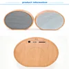 A60 Mini haut-parleur Bluetooth Carte enfichable portable Subwoofer à grain de bois Haut-parleurs sans fil Prise en charge des cartes TF AUX Radio Invite Acoustique Son stéréo avec boîte de vente au détail