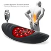Dispositivo di trazione lombare elettrico Vita posteriore Massaggiatore Massaggio a vibrazione Supporto lombare della colonna vertebrale Vita affaticamento della vita T191116