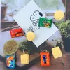 Creative Instant Noodles Dangle Oorbellen Hars Zomer Vakantie Sieraden Fast Food Leuke Chinese Noodle Earring Gift278x