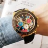 Colore creativo Tutti i quadranti funzionano Chronograth Luxury Mens Designer Watch Brand Watch Watch Orologio in quarzo Orologio Orol7465272