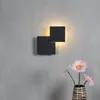 2019 lampes murales noir blanc 90260V applique murale intérieur mur Led lampe chambre rotatif plaqué métal 5W Led applique I828104072