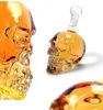 Creative Crystal Skull Head Glass Flessen Whisky Wodka Wijnbar Decanter Whisky Bier Spirits Cup Transparante Wijn Drinkbekers Home GT151
