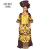 african dresses for woman bazin riche embroidery design long dress LA078