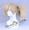 Narutos Shippuuden Nara Temari Halloween Placer Blondynka Cosplay Party Wig Włosy