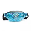 Womens Sequins Glitter Taille Tas Laser Fanny Pack Shiny Heup Tassen Dame Satchel Gift Glanzende Heup Pouch LLA220