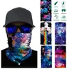 Copricapi sportivi Bandana Protezione UV Sciarpa magica Teschio Holloween Maschera multifunzione Ciclismo Moto Sci CS Fasce Sciarpe magiche