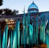 Künstlerische Murano-Lampen, Schilfrohr für Garten-Kunstdekoration, maßgeschneiderte mundgeblasene Glasskulptur, 90 cm, 120 cm, 150 cm