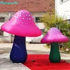 Customized Inflatable Mushroom 3m Multicolor Air Blown Mushroom Replica Balloon For Dancing Party And Park Decoration