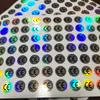 1000pcs 10mm Holograma CE adesivo Comunata Certificado Europne