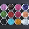 Vente chaude Acrylique Nail Art Manucure Kit 12 Couleur Nail Glitter Poudre Décoration Acrylique Stylo Brosse Faux Doigt Pompe Nail Art Outils Kit Ensemble