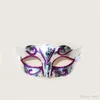 Maschera da festa Uomo Donna con Bling Gold Glitter Halloween Masquerade Maschere veneziane per costume Cosplay Mardi Gras 0 65h ZZ