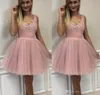 2019 mais novo elegante vestido de bola curto homecoming vestido rosa ruffles juniors doce 15 graduação cocktails vestido plus size feito sob encomenda feitos