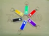 Mini lampe de poche LED porte-clés lampe Tetris créative en plastique porte-clés universel lampe pendentif 6 couleurs T3I5415
